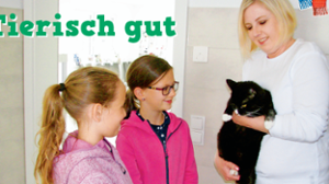 Kinderreporter besuchen Tierarztpraxis