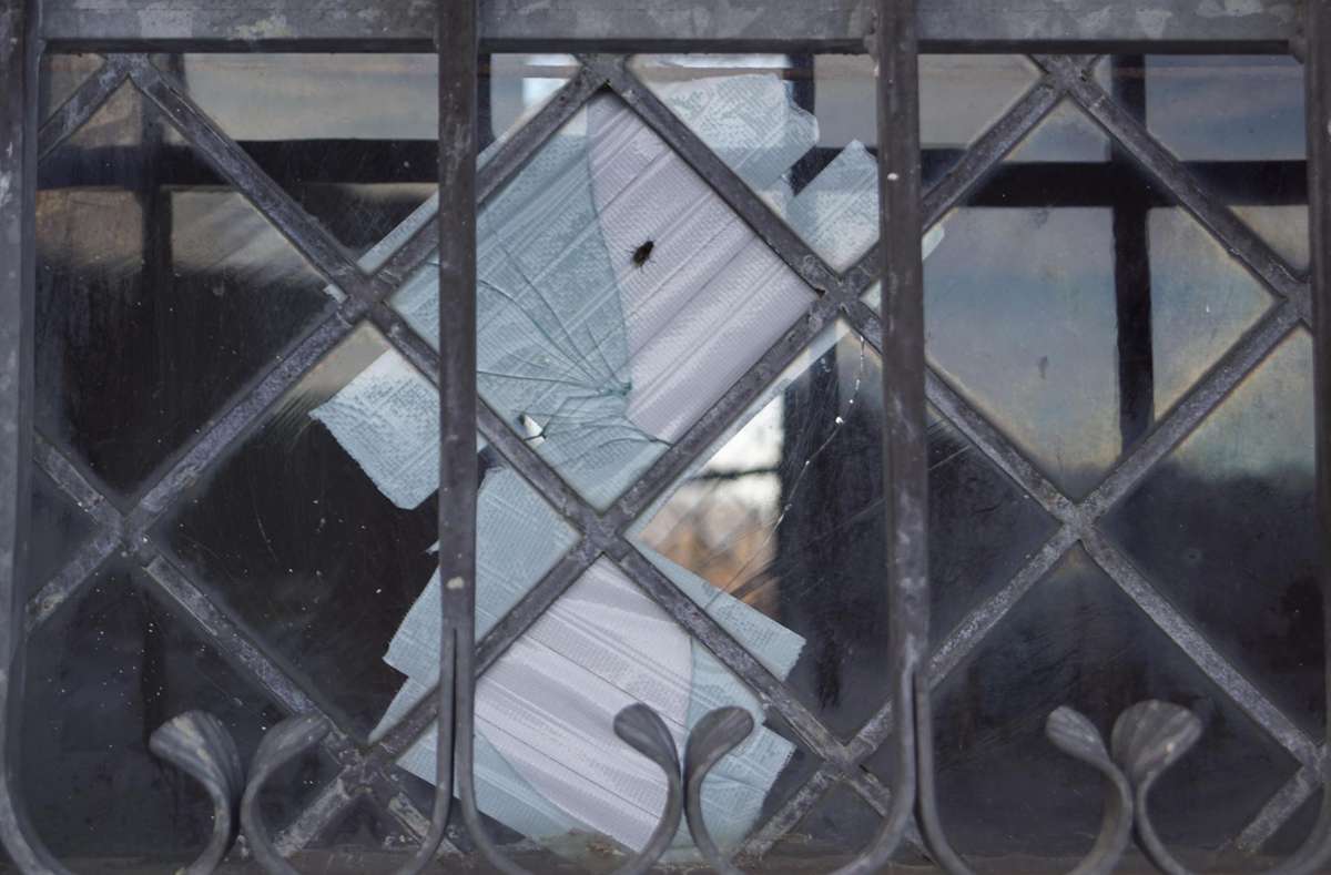 Die Fenster der Marienkapelle wurden von Vandalen beschädigt. Foto: Kuster