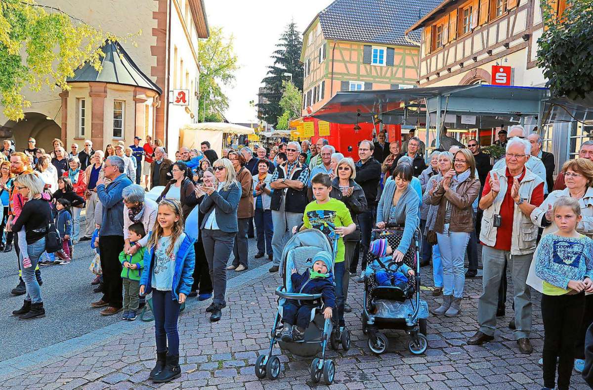 Das Mahlberger Stadtfest am 1. und 2. Oktober wurde abgesagt. Zuletzt fand es 2019 statt. Quelle: Unbekannt