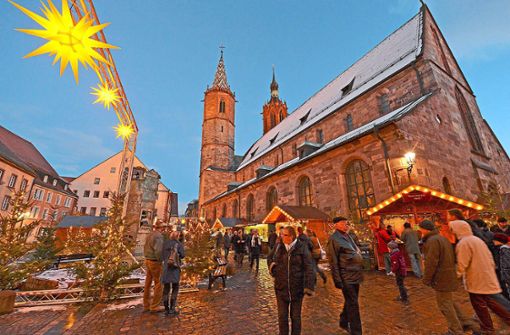 Rund um das Villinger Münster soll es in diesem Jahr wieder weihnachtlich zugehen – allerdings erst in der zweiten, und nicht in der ersten Hälfte des Advents. Foto: Kienzler