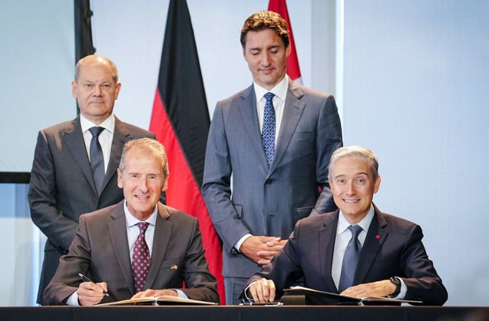 Zusammenarbeit vereinbart: Mercedes und Volkswagen wollen Kanadas Rohstoffe