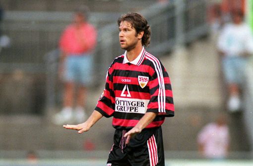 Florin Raducioiu trug 1997/98 das VfB-Trikot. Foto: Pressefoto/Baumann