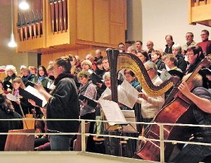 Die Evangelische Kantorei trägt drei bekannte Choralkantaten von Felix Mendelssohn-Bartholdy vor Foto: Fritsch Foto: Schwarzwälder-Bote