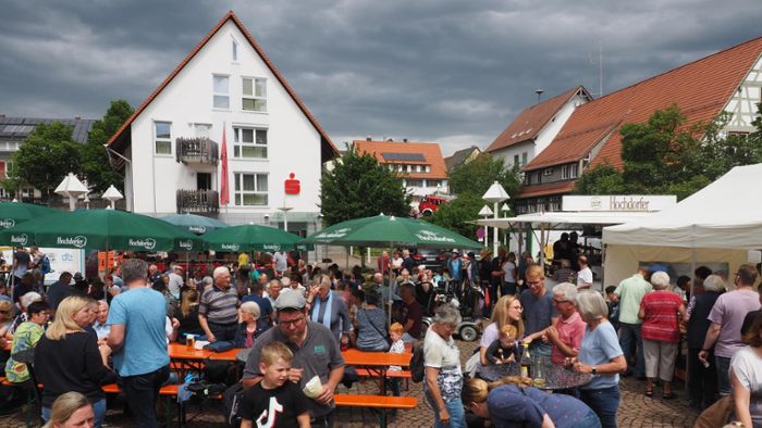 Pfingstmarkt in Vöhringen lockt unzählige Besucher an