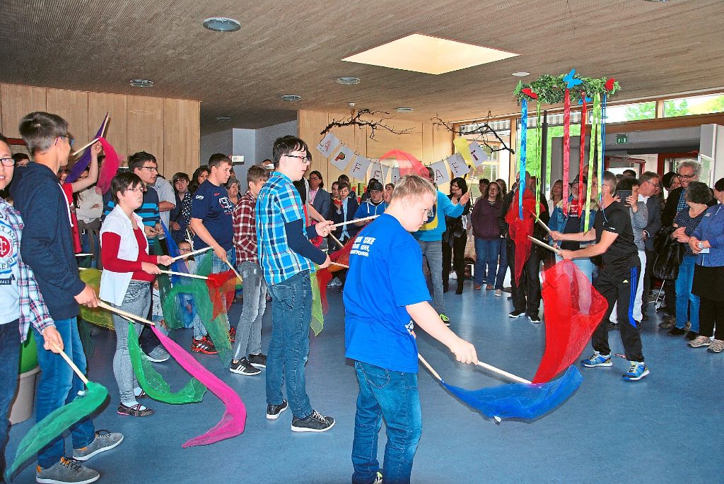 Beim Tag der offenen Tür in der Eichenäcker-Schule gab es viele Vorführungen. Foto: Schule Foto: Schwarzwälder-Bote
