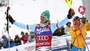 Felix Neureuther gewinnt in Wengen
