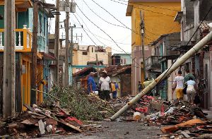 Im Oktober 2016 hat der Hurrikan Matthew unter anderem auf Kuba verheerende Schäden hinterlassen. Foto: dpa