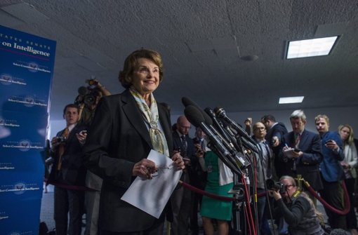 Die Senatorin Dianne Feinstein hatte sich vehement für eine Veröffentlichung der CIA-Foltermethoden eingesetzt hatte. Foto: EPA