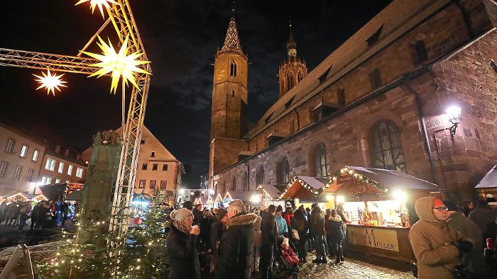 Weihnachtsmarkt Villingen: Besucher singen einfach selbst