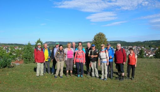 Mehr als 18 Kilometer bewältigten die Wanderer des Schwäbischen Albvereins. Foto: Verein Foto: Schwarzwälder Bote