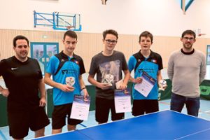 Die SV-Tischtennisabteilung hat ihre Vereinsmeisterschaften ausgespielt. Foto: Hänle Foto: Schwarzwälder Bote