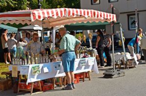 Der Septembermarkt in Berneck hat   Tradition. Foto: Klink