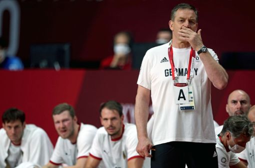 Ratlose Gesichter beim deutschen Handball-Nationalteam, das gegen Ägypten scheiterte. Foto: dpa/Jan Woitas