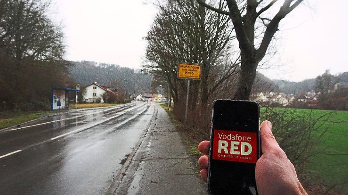 Vodafone will Mobilfunk-Probleme in Mühringen lösen