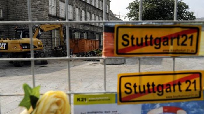 Baustopp für Stuttgart 21 höchstens bis Juli