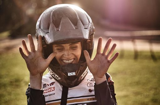 Janina Lehmann ist Motocross-Fahrerin aus Leidenschaft. Foto: Markus Dietze