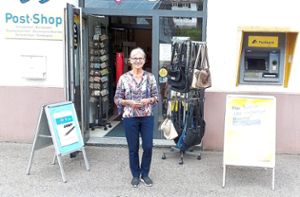 Barbara Kruppa wird künftig nur noch in Sulgen einen Post-Shop betreiben. Foto: Riesterer