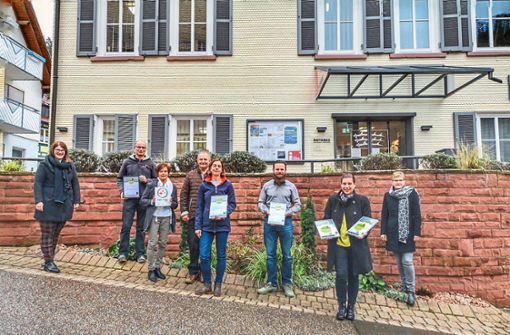 Freude bei der Auszeichnung der Qualitäts-Betriebe des Teinachtals in Bad Teinach-Zavelstein. Foto: Magenreuter