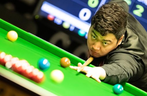 Snooker-Profi Yan Bingtao steht im Mittelpunkt einer Manipulationsaffäre. Foto: dpa/Christoph Soeder