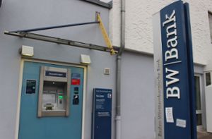 Geldautomat in Baden-Württemberg – es werden immer weniger. Foto: Caroline Holowiecki