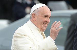 Papst Franziskus ist in Istanbul gelandet. Foto: dpa