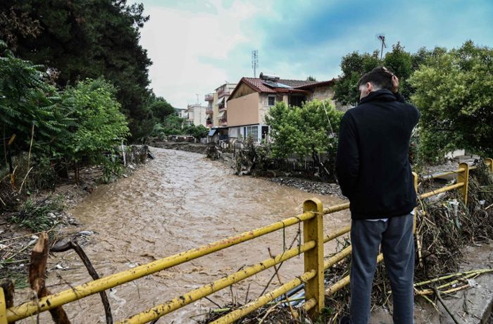 Starker Regen in Griechenland: Teile Thessalonikis  unter Wasser