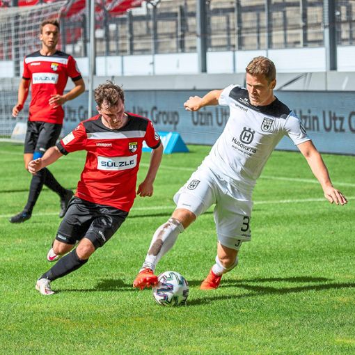 Im Vorjahr verlor Balingen das wfv-Pokalfinale gegen Ulm mit 0:3Foto: Eibner Foto: Schwarzwälder Bote