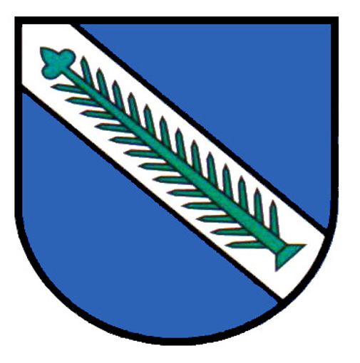 Der Schrägbalken im blau gefassten Horgener Wappen trägt offiziell die Farbe Silber und nicht  Weiß, das in den vergangenen Jahren verwendet wurde.  Foto: Repro Foto: Schwarzwälder Bote