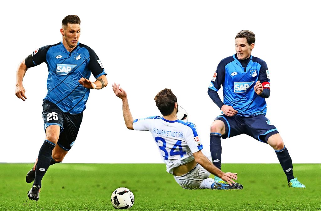 Niklas Süle (li.) und Sebastian Rudy sind künftig für den FC Bayern am Ball. Foto: dpa