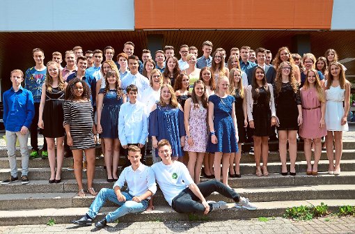 Die Schüler des Abschlussjahrgangs 2015/16 der Johannes-Gaiser-Realschule Baiersbronn  Foto: Johannes-Gaiser-Realschule Foto: Schwarzwälder-Bote