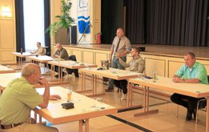 Mit der Abstimmung in Richtung Spielgemeinschaft begibt sich der SVL-Vorstand auf einen neuen Weg. Foto: Kraushaar Foto: Schwarzwälder Bote