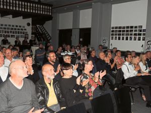 Die Gäste applaudieren am Ende des Films. Foto: Schwarzwälder Bote