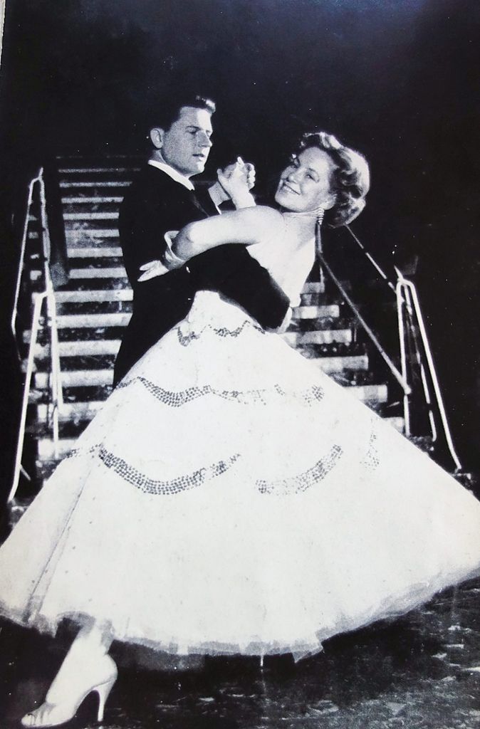 Helmut Schäfer als junger Tanzlehrer.
