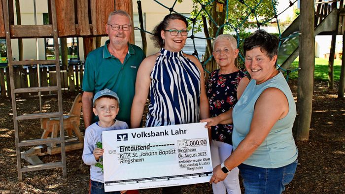 Besucher in Ringsheim spenden 1000 Euro