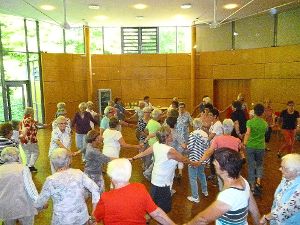 Einige bewegungsreiche Tage verbrachten die Senioren bei ihrem Tanzwochenende. Foto: Bronner Foto: Schwarzwälder-Bote