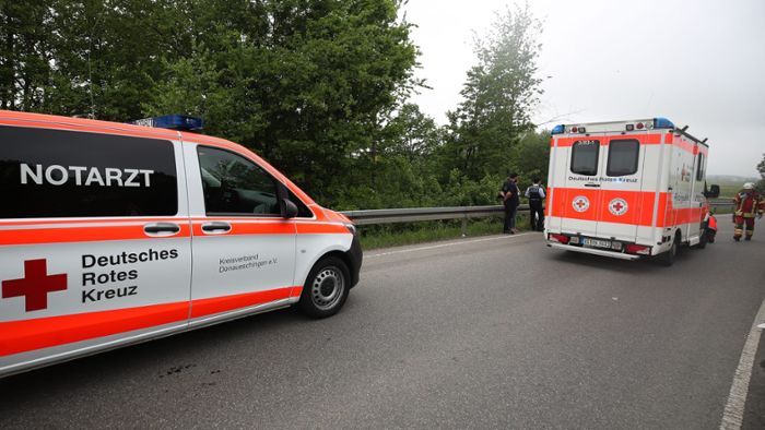 Motorradfahrer bei Unfall nahe Gutach verletzt