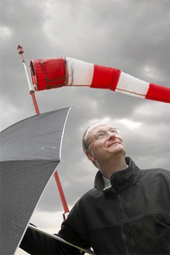 Sven Plöger ist einer der bekanntesten Wetter-Moderatoren und Meteorologen aus dem Fernsehen. Foto: Rayermann