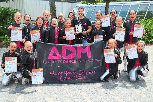 Die jungen ADM-Tänzer waren bei der süddeutschen Meisterschaft sehr erfolgreich. Foto: ADM Foto: Schwarzwälder-Bote