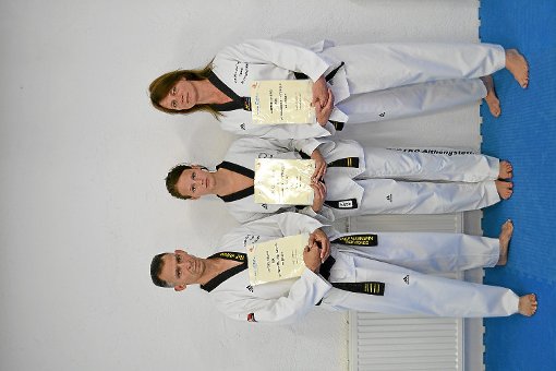 Rolf Hammann, Sabina Mörk und, Beate Braunstein (von links). Foto: Verein Foto: Schwarzwälder-Bote