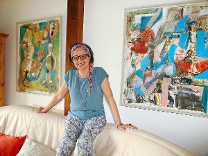 Doria Hauser möchte den Künstlertreff  mit Leben füllen. Sie ist Malerin und hilft bei der Organisation von Ausstellungen.  Foto: Glaser Foto: Schwarzwälder-Bote