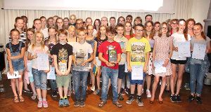 72 Schüler nehmen am  Literaturwettbewerb teil.  Fotos: Schmidt Foto: Schwarzwälder-Bote