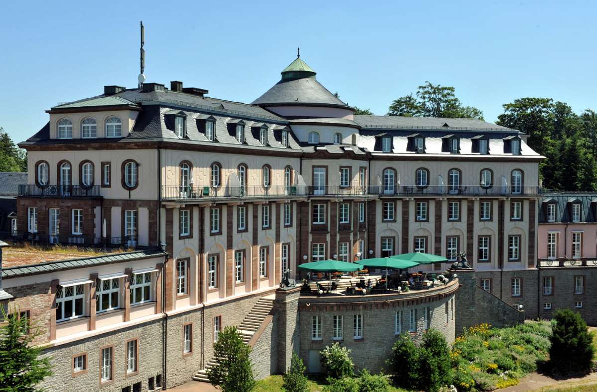 Aus vergangenen Zeiten: das Schlosshotel Bühlerhöhe