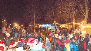 Dorfweihnacht in Bad Imnau lockt viele Besucher an