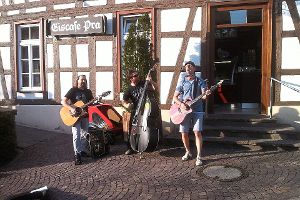 Straßenmusikanten wie die Gruppe nPEP werden beim ersten Ergenzinger Kreativmarkt für  Furore sorgen. Foto: privat Foto: Schwarzwälder-Bote