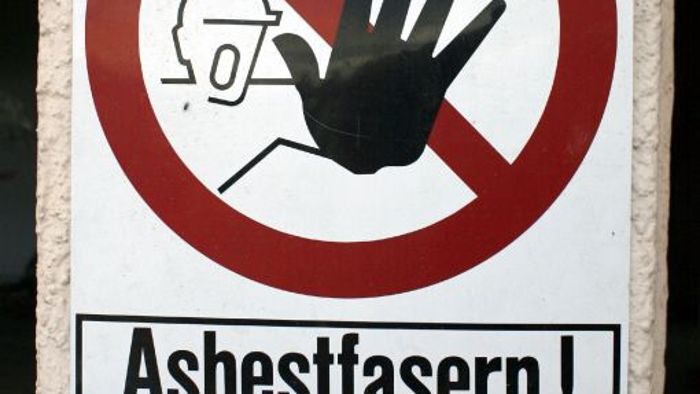 Asbest: Sanierung eingestellt