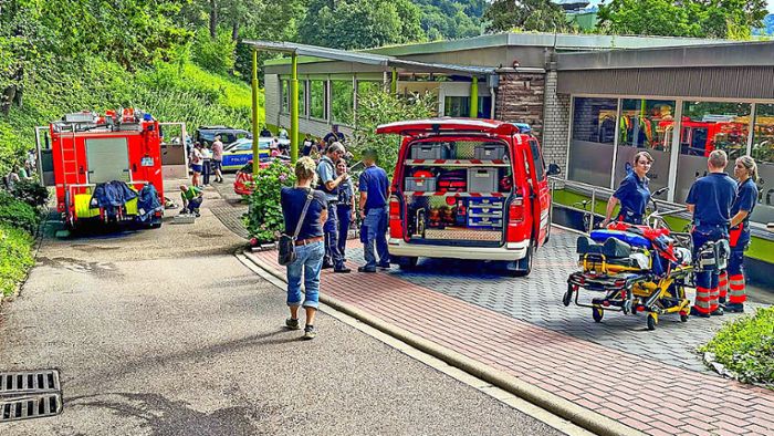 Brand in Gengenbacher Fachklinik löst Großeinsatz aus