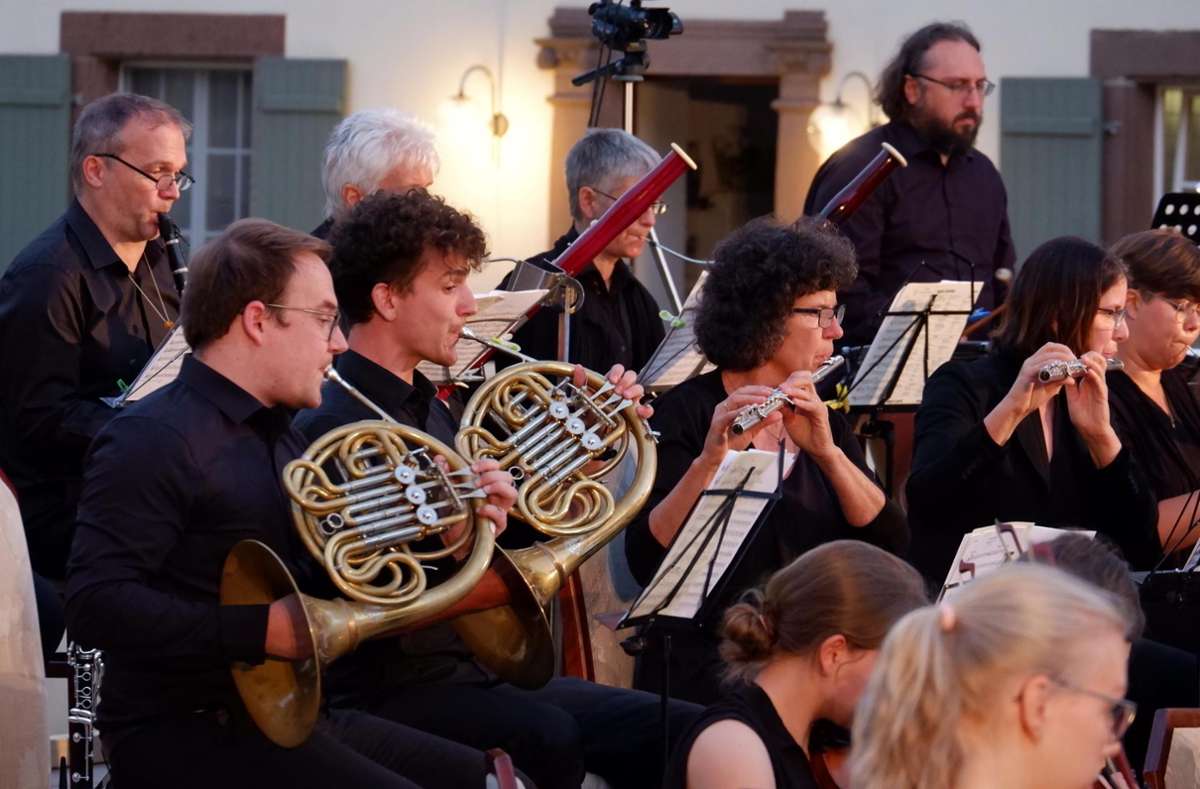 Die arcademia sinfonica balingen gibt am 26. Juni ein Open-Air-Sinfoniekonzert im Rahmen des Kirchberger Musiksommers. Foto: Helmut Knapp