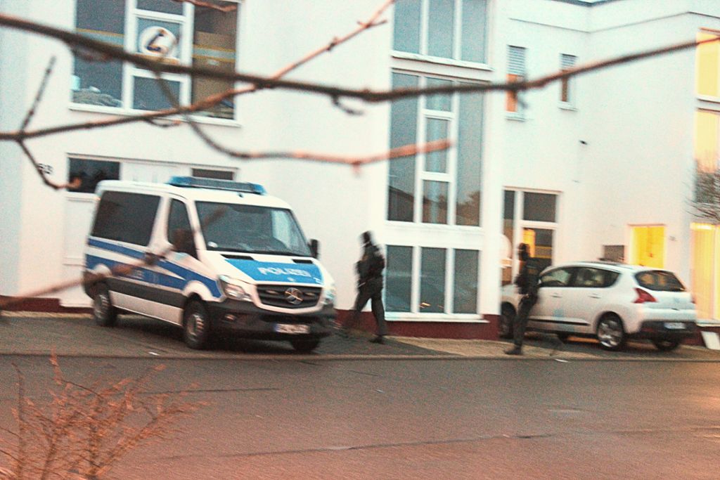 Bei der Razzia der Polizei in mehreren Bundesländern gegen die türkischnationalistische Rockergruppe wurden allein in Baden-Württemberg acht Objekte – darunter dieser Fitnessklub in Jettingen.– durchsucht.