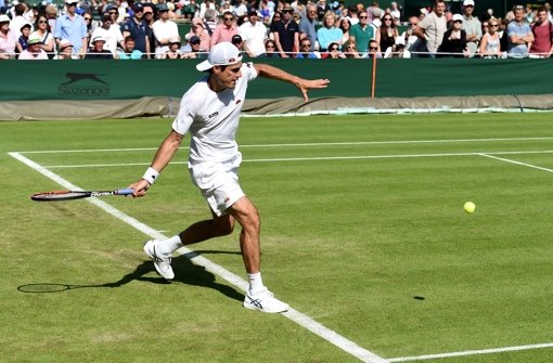 Der Rasen von Wimbledon liegt ihm: Tommy Haas. Foto: dpa