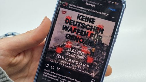Über Internetplattformen wird zu der Demo in Oberndorf aufgerufen. Foto: Otto